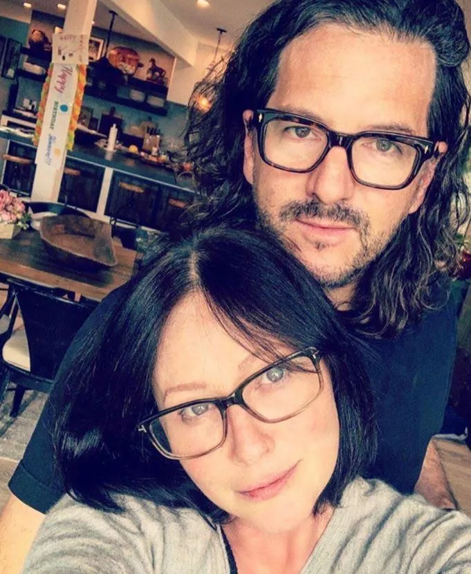 Η Shannen Doherty με τον σύζυγό της 