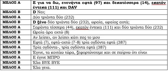 Συνομιλία