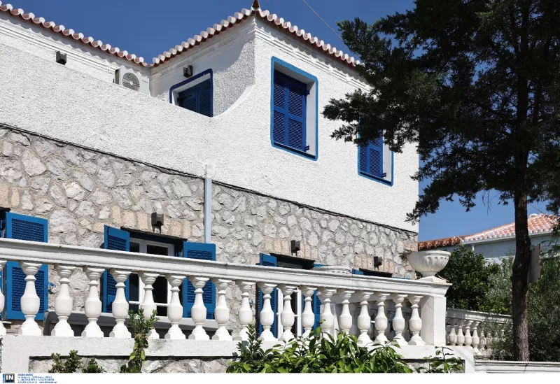 Στ. Κασσελάκης: Το σπίτι του στις Σπέτσες 