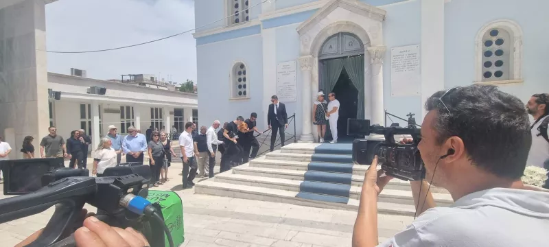 Κηδεία Δέσποινας Στυλιανοπούλου