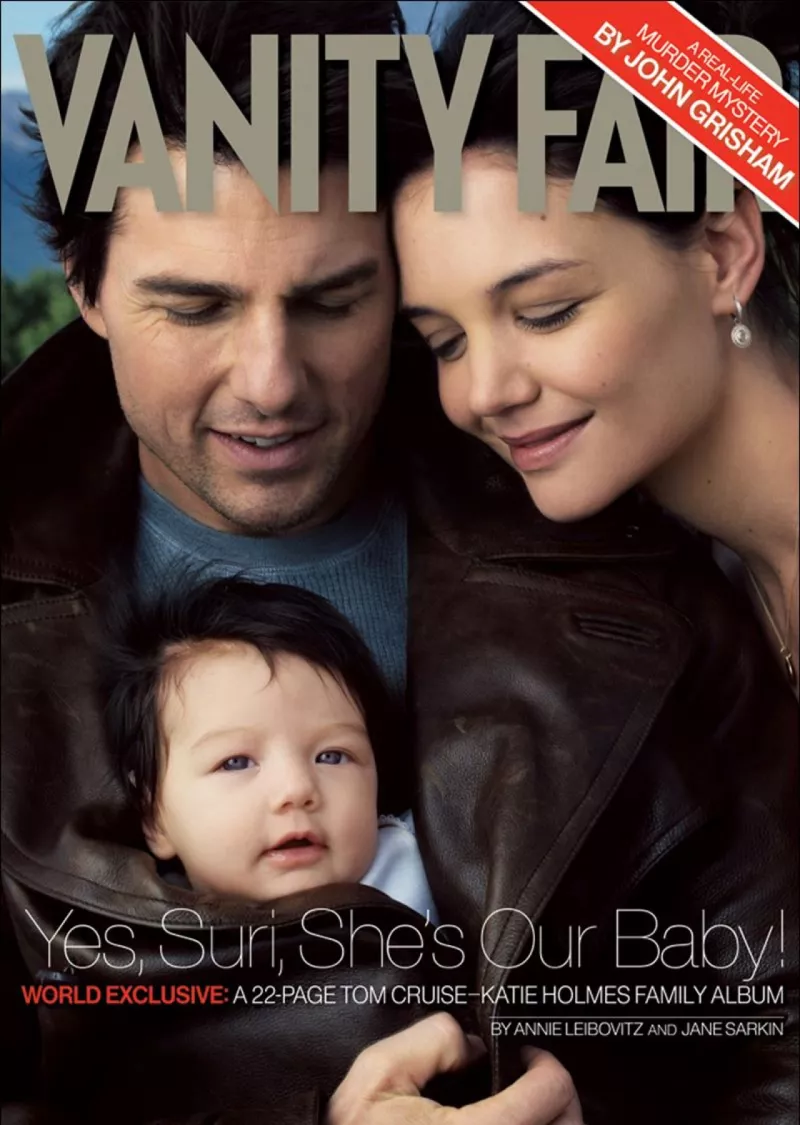 Η Suri Cruise με τους γονείς της
