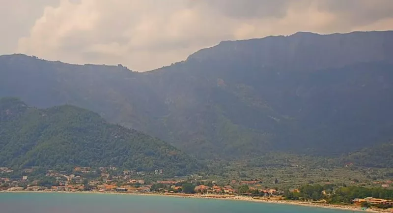 Φωτιά στη Θάσο