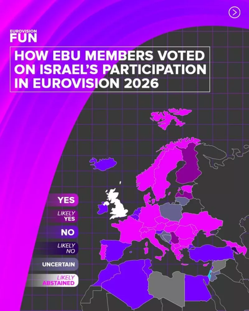 χαρτης eurovision 