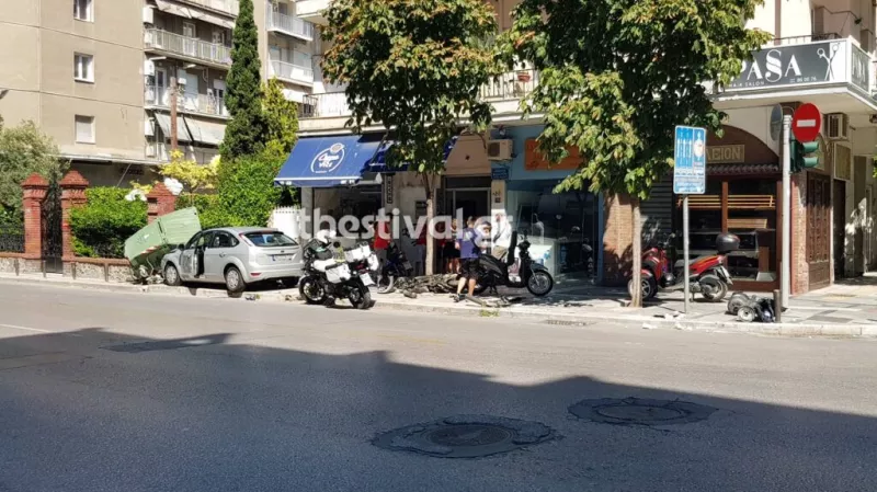Τροχαίο στη Θεσσαλονίκη 