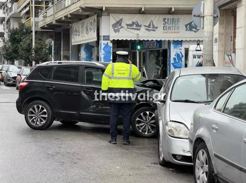 τροχαίο θεσσαλονίκη