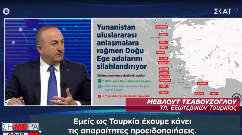 Μεβλούτ Τσαβούσογλου, Χάρτης Γαλάζιας Πατρίδας