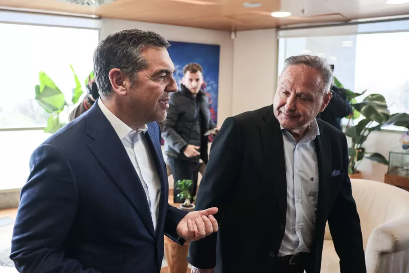 Αγγελούδης Τσίπρας στη Θεσσαλονίκη
