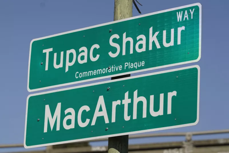 Οδός Tupac Shakur