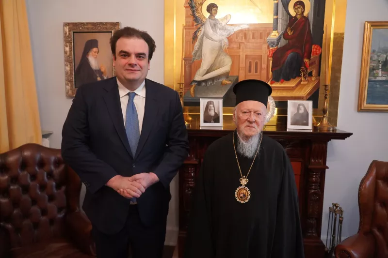 Ο Οικουμενικός Πατριάρχης Βαρθολομαίος 