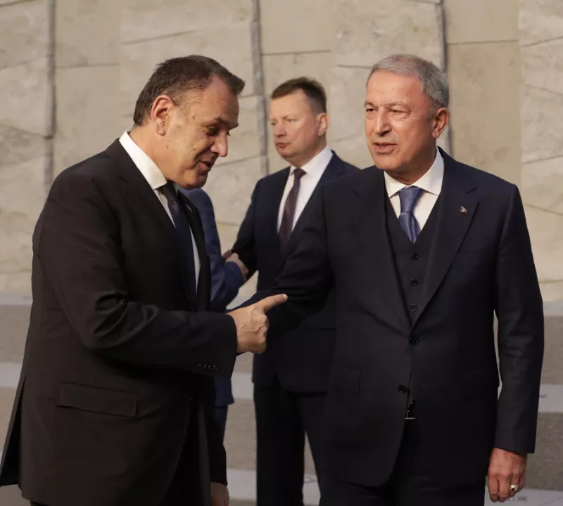 Η συνομιλία Παναγιωτόπουλου - Ακάρ.