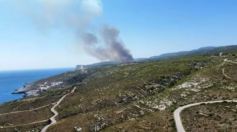 Φωτιά στη Ζάκυνθο