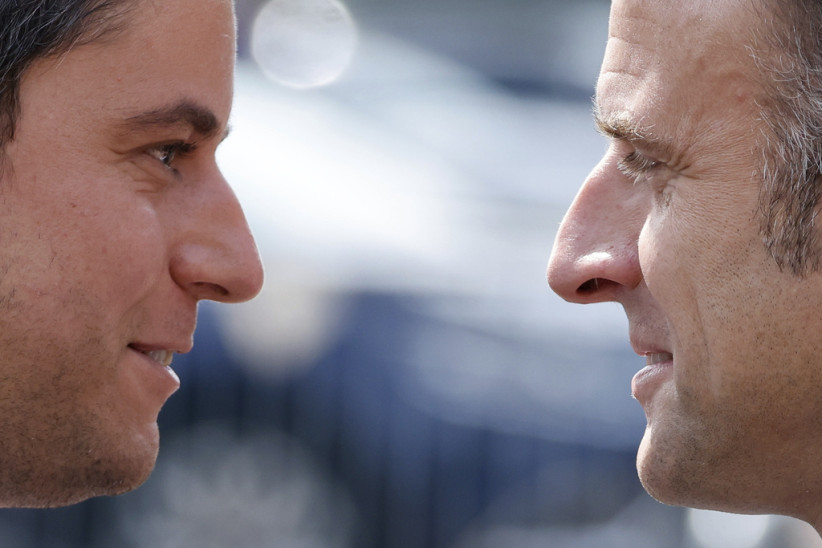 Gabriel Attal και Emmanuel Macron