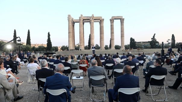 Ναός Ολυμπίου Διός: Εκδήλωση της ελληνικής προεδρίας στο Συμβούλιο της Ευρώπης (pics)