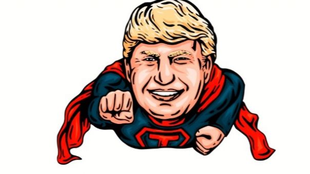 Σούπερτραμπ: Ο Τραμπ ήθελε να εμφανιστεί με μπλουζάκι Superman! Το... τρολάρισμα (pics)