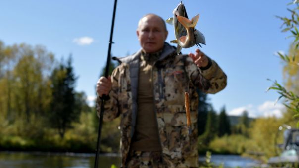Για ψάρεμα στη Σιβηρία ο Βλαντιμίρ Πούτιν- Το φωτογραφικό άλμπουμ (pics)
