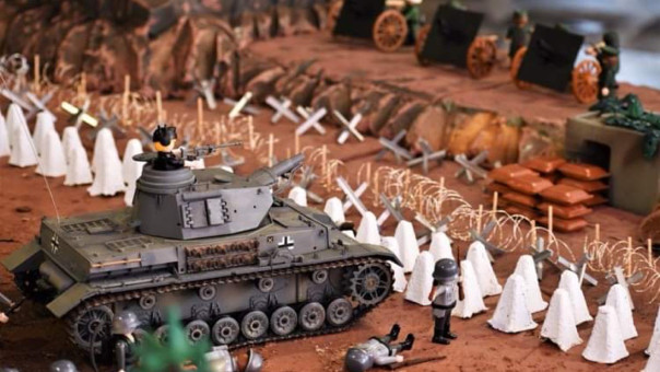 Θεσσαλονίκη: Playmobil διόραμα για το Οχυρό Ρούπελ στο Πολεμικό Μουσείο (pics)