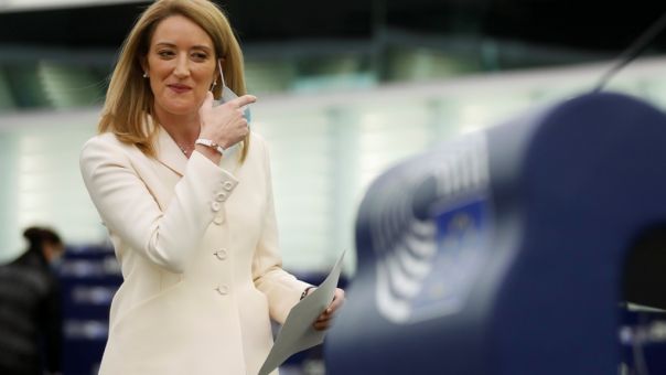 Η Ρομπέρτα Μετσόλα νέα Πρόεδρος του Ευρωπαϊκού Κοινοβουλίου