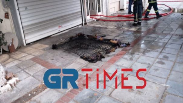 Φωτιά σε διαμέρισμα στους Αμπελόκηπους Θεσσαλονίκης- Απεγκλωβίστηκε ένας άνδρας