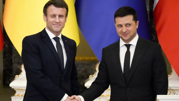 Συγχαρητήρια στον Μακρόν για την επανεκλογή του, αληθινό φίλο της Ουκρανίας, λέει ο Ζελένσκι 