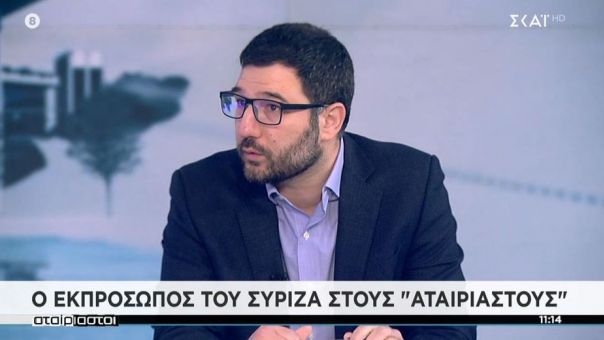 Ν. Ηλιόπουλος στον ΣΚΑΪ: Χρειάζεται πολιτική αλλαγή και προοδευτική κυβέρνηση