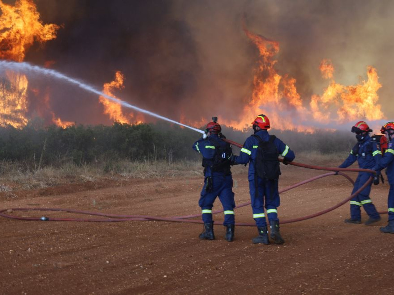 Crisi climatica e aumento degli incendi in Grecia