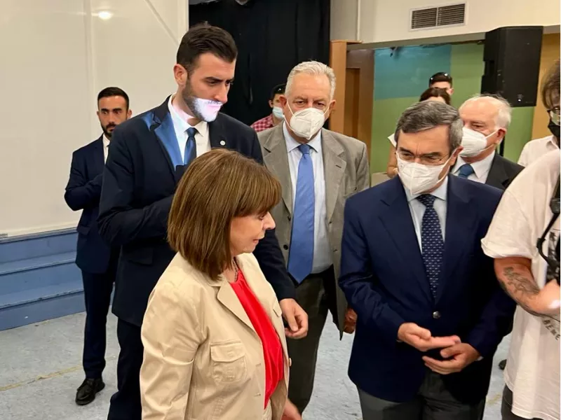 Σακελλαροπούλου: Στα σχολεία Φυλακών Αυλώνα για την λήξη της χρονιάς