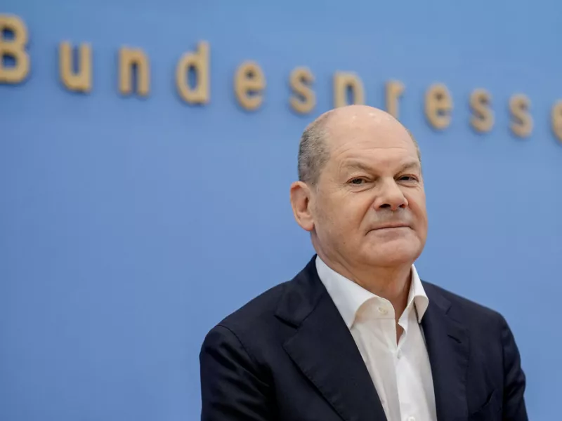 German Chancellor Olaf Scholz