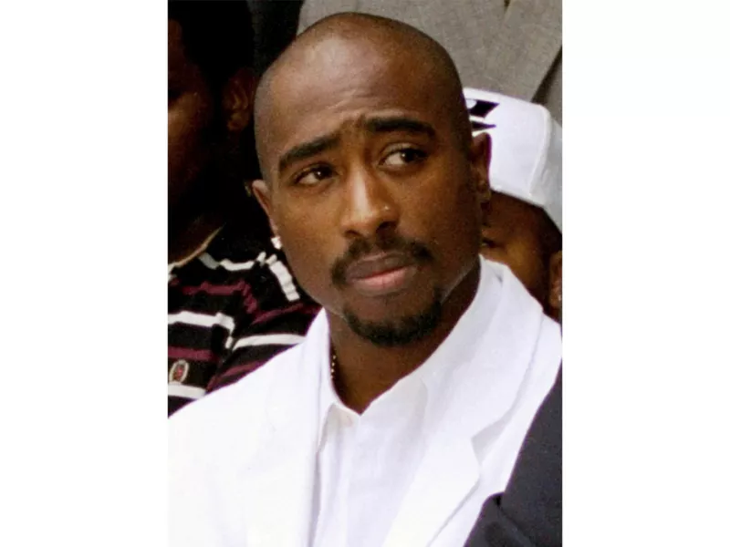 Rapper Tupac Shakur