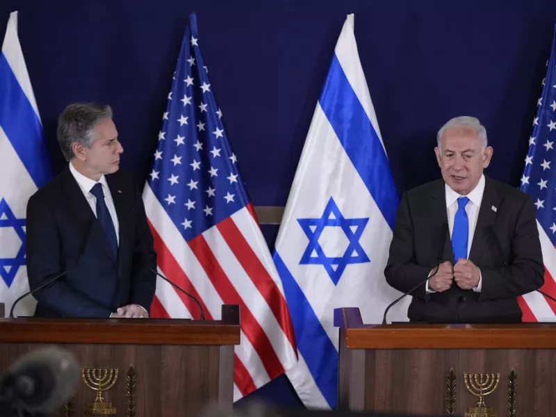 antony blinken netanyahu