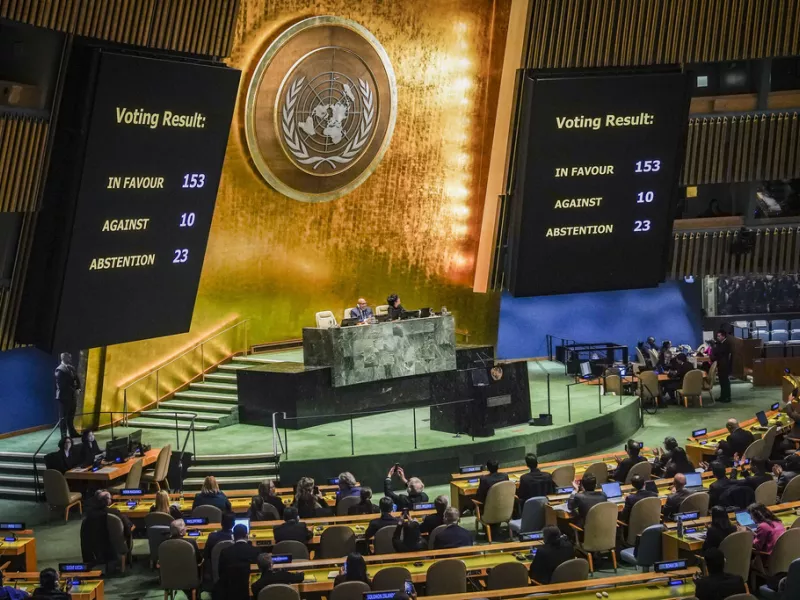 United Nations Israel Palestinians