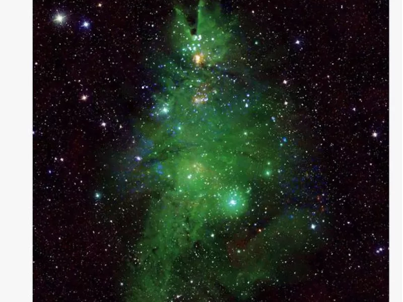 "Christmas Tree Cluster"