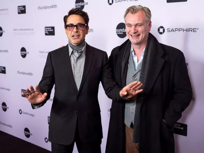 Christopher Nolan  Robert Downey Jr