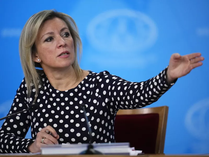 Russian Foreign Ministry spokeswoman Maria Zakharova