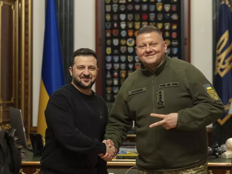 Volodymyr Zelenskyy - Valerii Zaluzhnyi