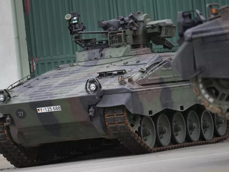 A Marder armored personnel carrier - Germany