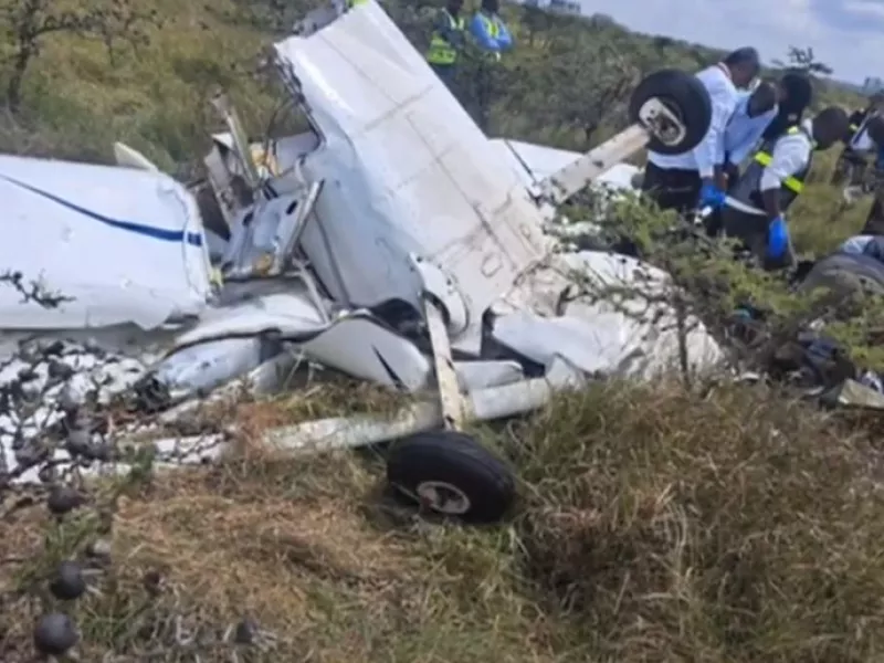 plane collision Kenya