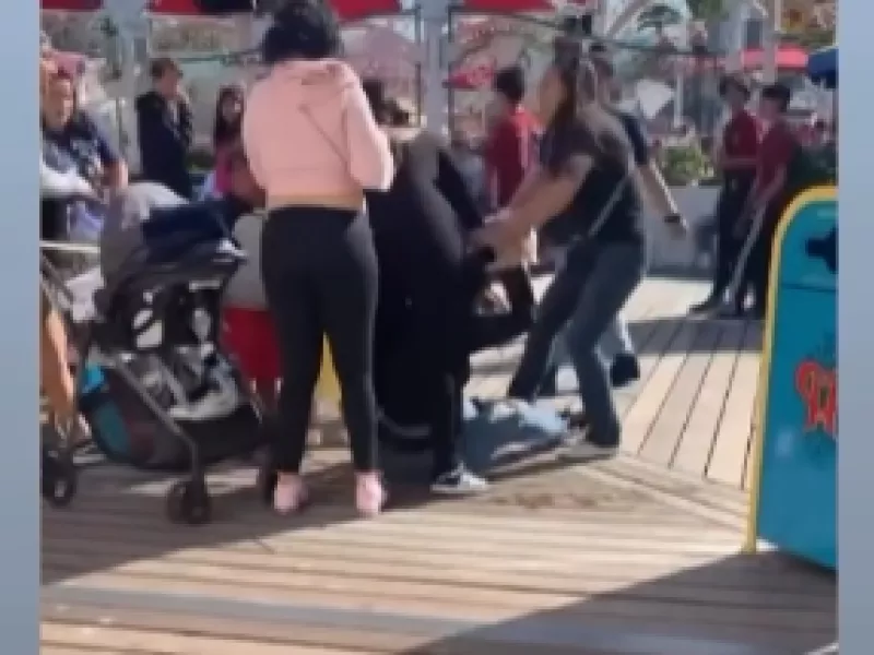 ξύλο μαμάδων στην Ντίσνεϊλαντ της Καλιφόρνια