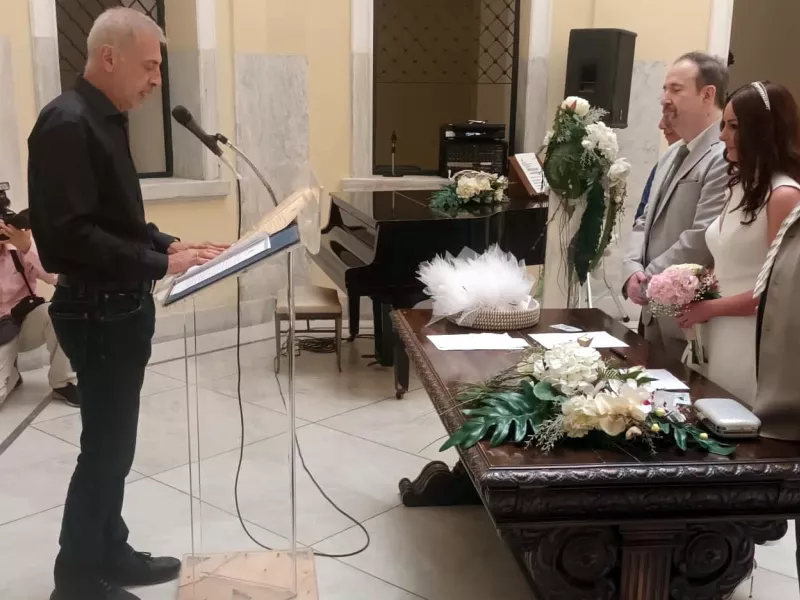 Γιάννης Παπαμιχαήλ: Νέες φωτό από τον γάμο του με την Ελένη Κολτζή