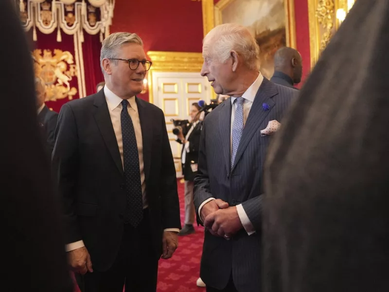 King Charles III - Prime Minister Sir Keir Starmer