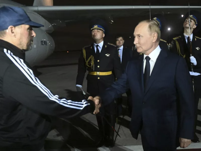 Russian President Vladimir Putin- Vadim Krasikov
