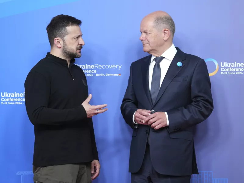 Zelenskyy - Olaf Scholz 