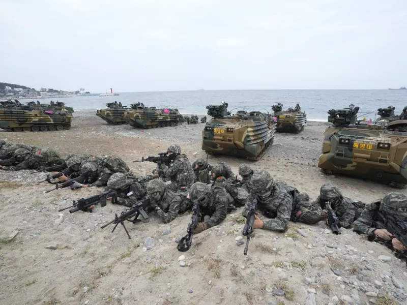 South Korean Marines