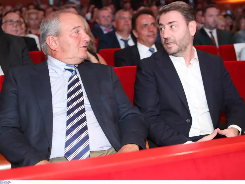 Καραμανλης και Ανδρουλακης