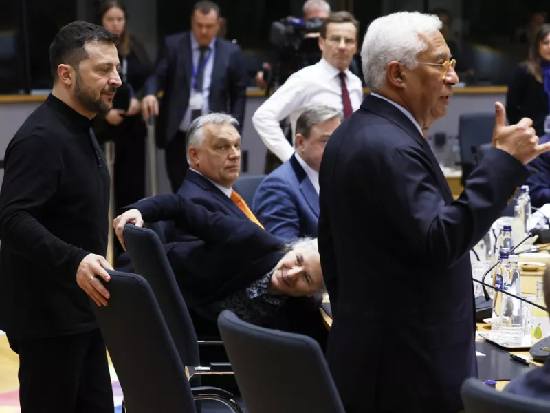 Ζελένσκι και Όρμπαν