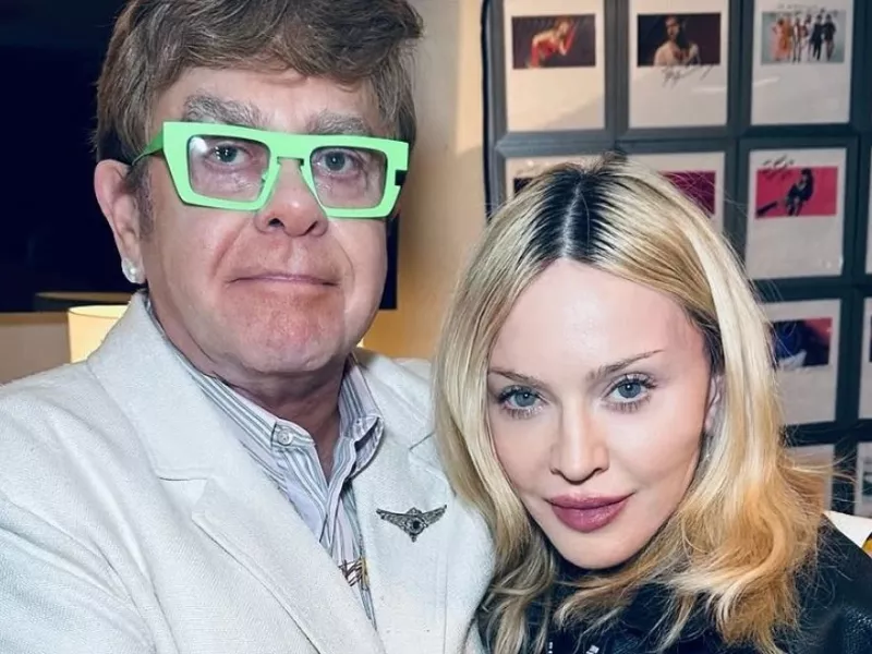 Madonna Elton John