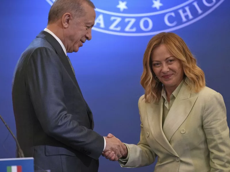 Ρώμη: Επιχείρηση γοητείας του Ερντογάν στη Μελόνι - Συνεργασία Τουρκίας - Ιταλίας