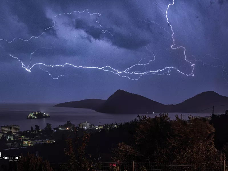 συννεφιά και τοπικές βροχές