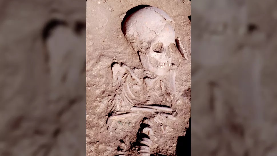 Καβάλα: Ανακαλύφθηκε αποκεφαλισμένος βυζαντινός πολεμιστής με σαγόνι δεμένο με χρυσό σύρμα